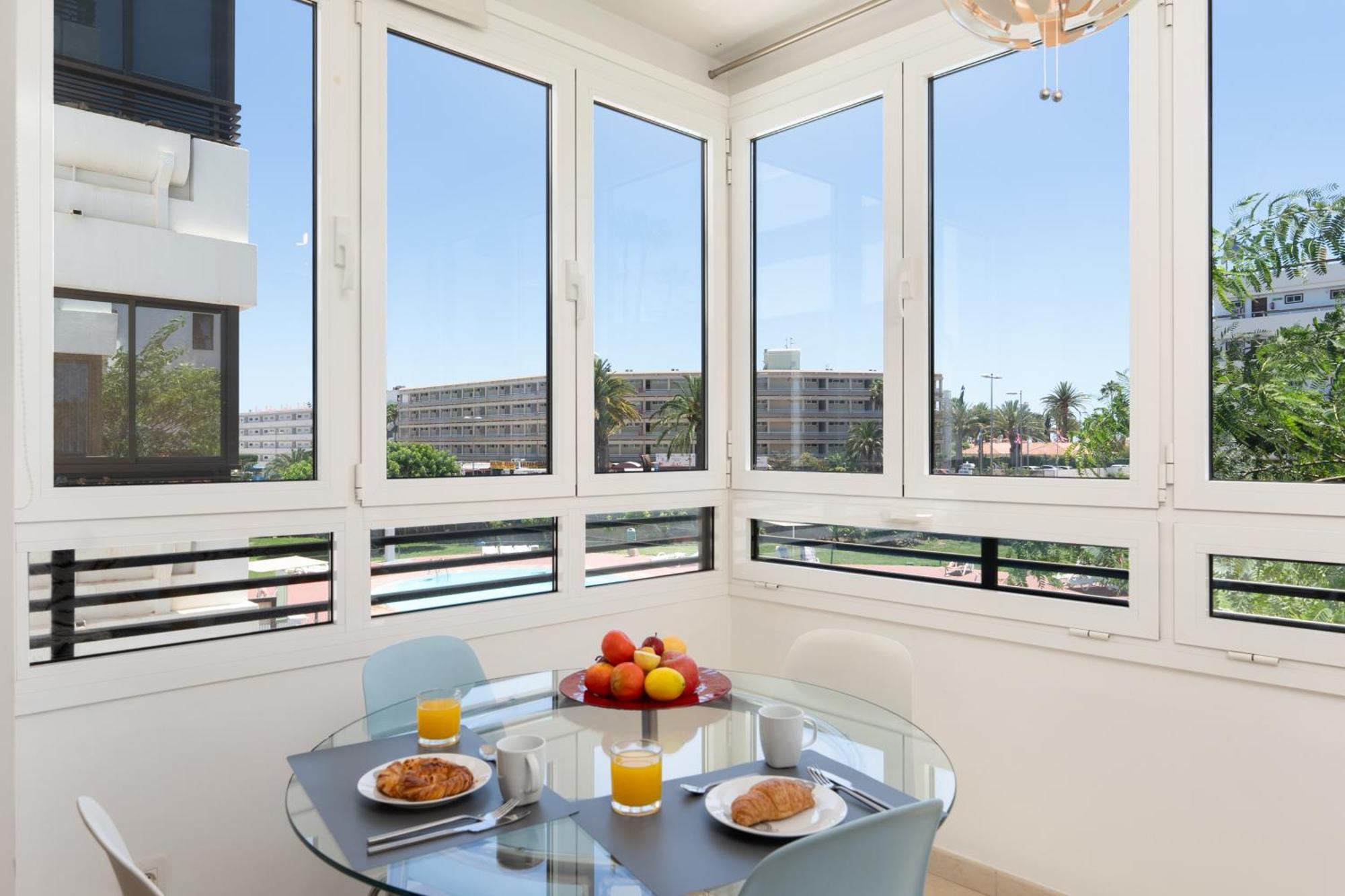 Garden View Apartment Iguazu 3 Near Yumbo Плайя-дель-Инглес Экстерьер фото